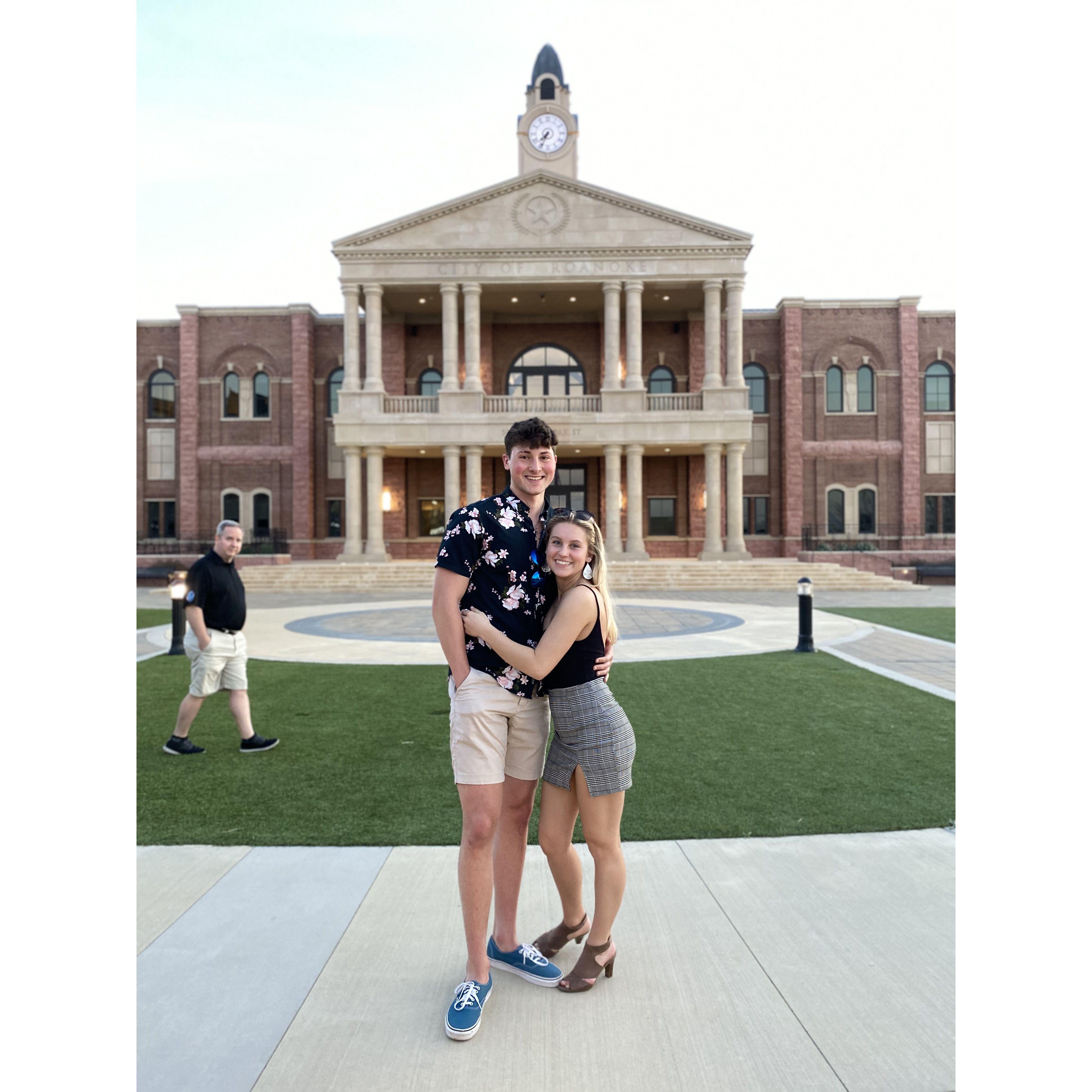 First time in texas.