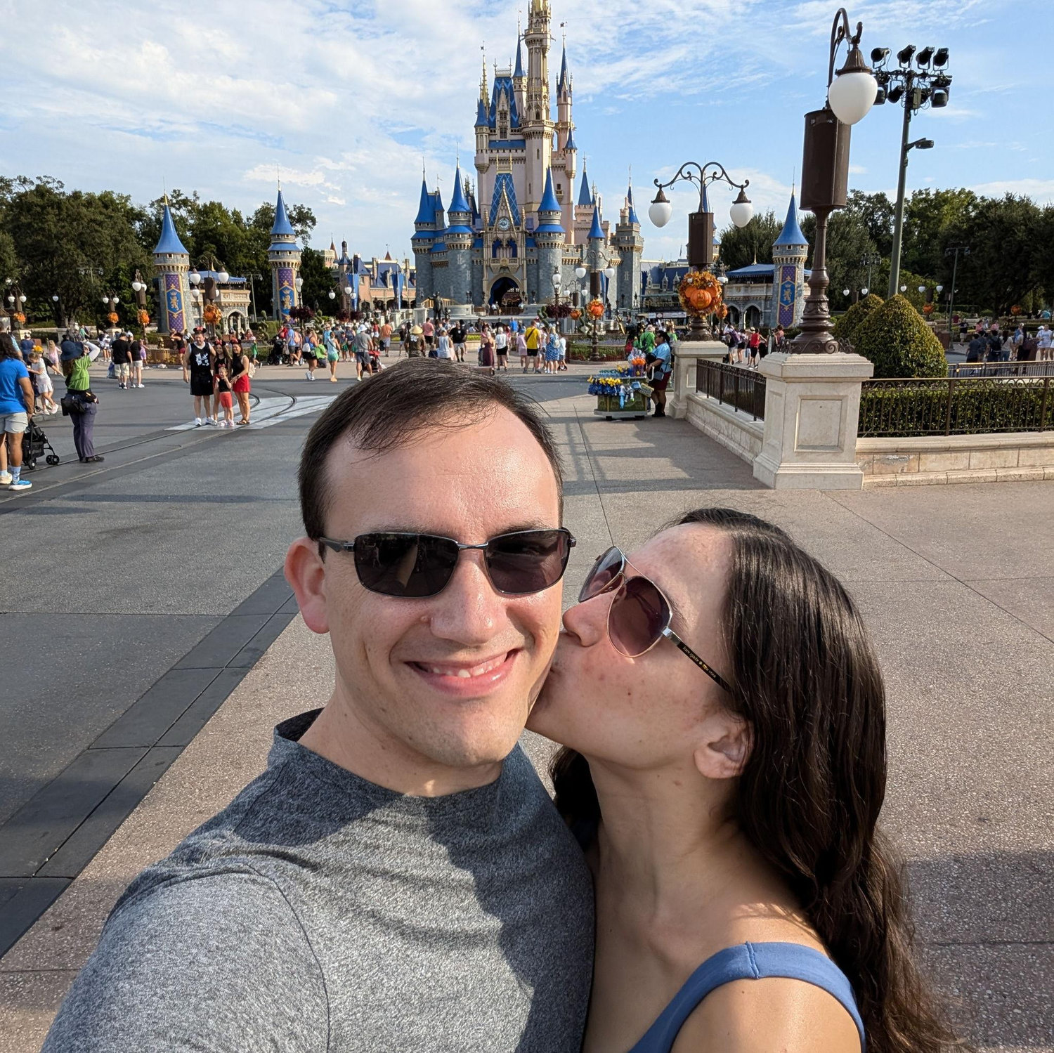 Celebrated 6 months together in Disney :)