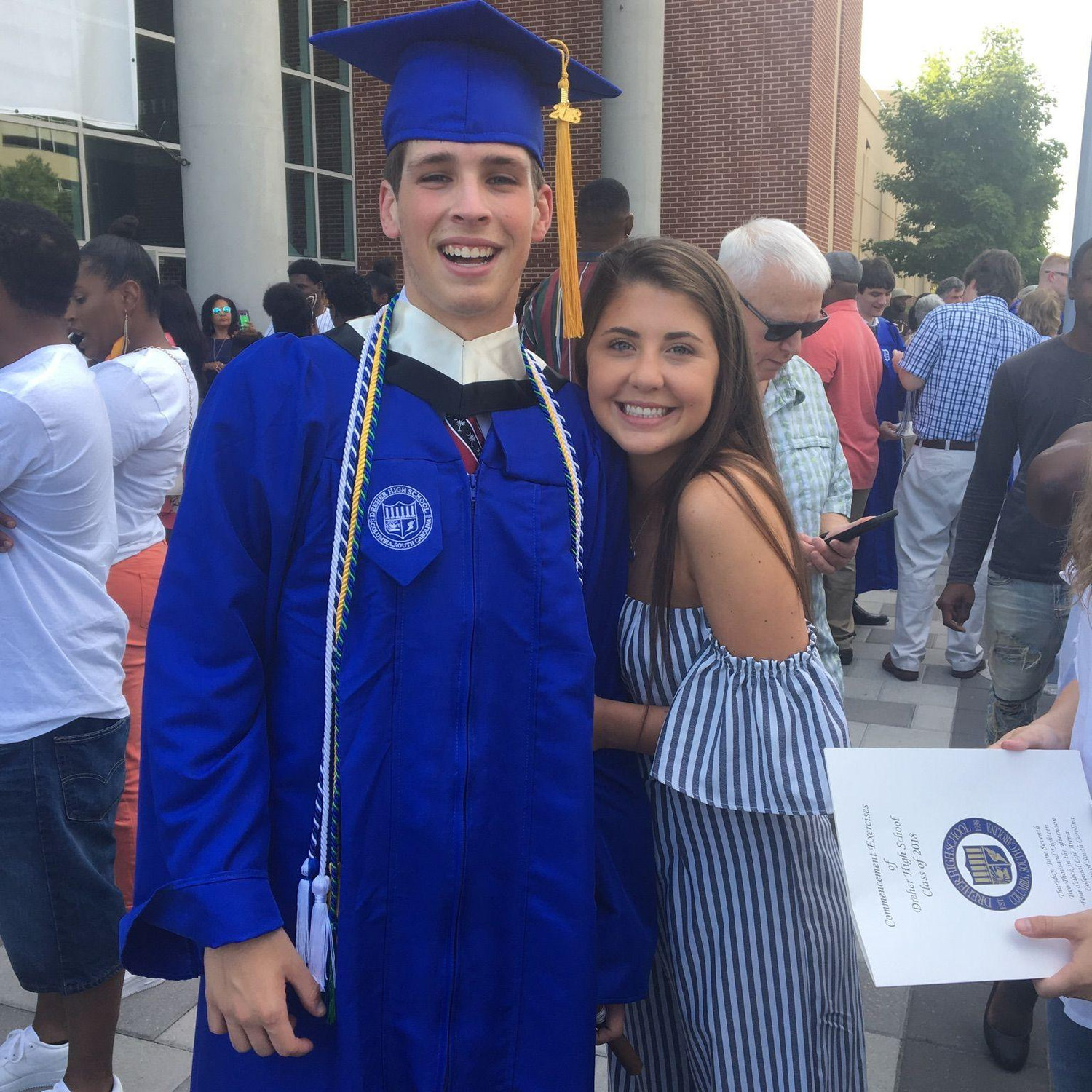 Craig's Dreher High School graduation