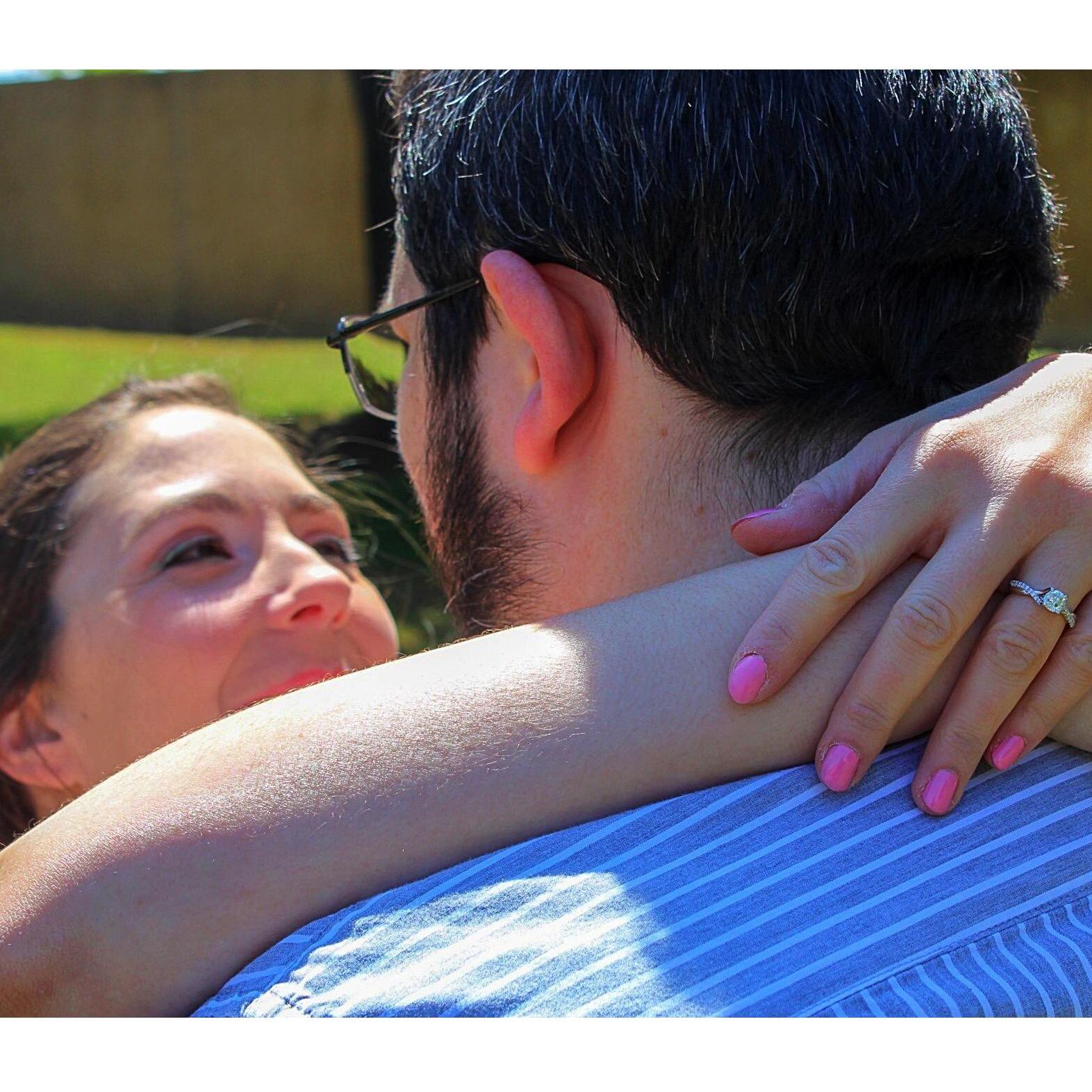 Engagement Photos taken April 2018