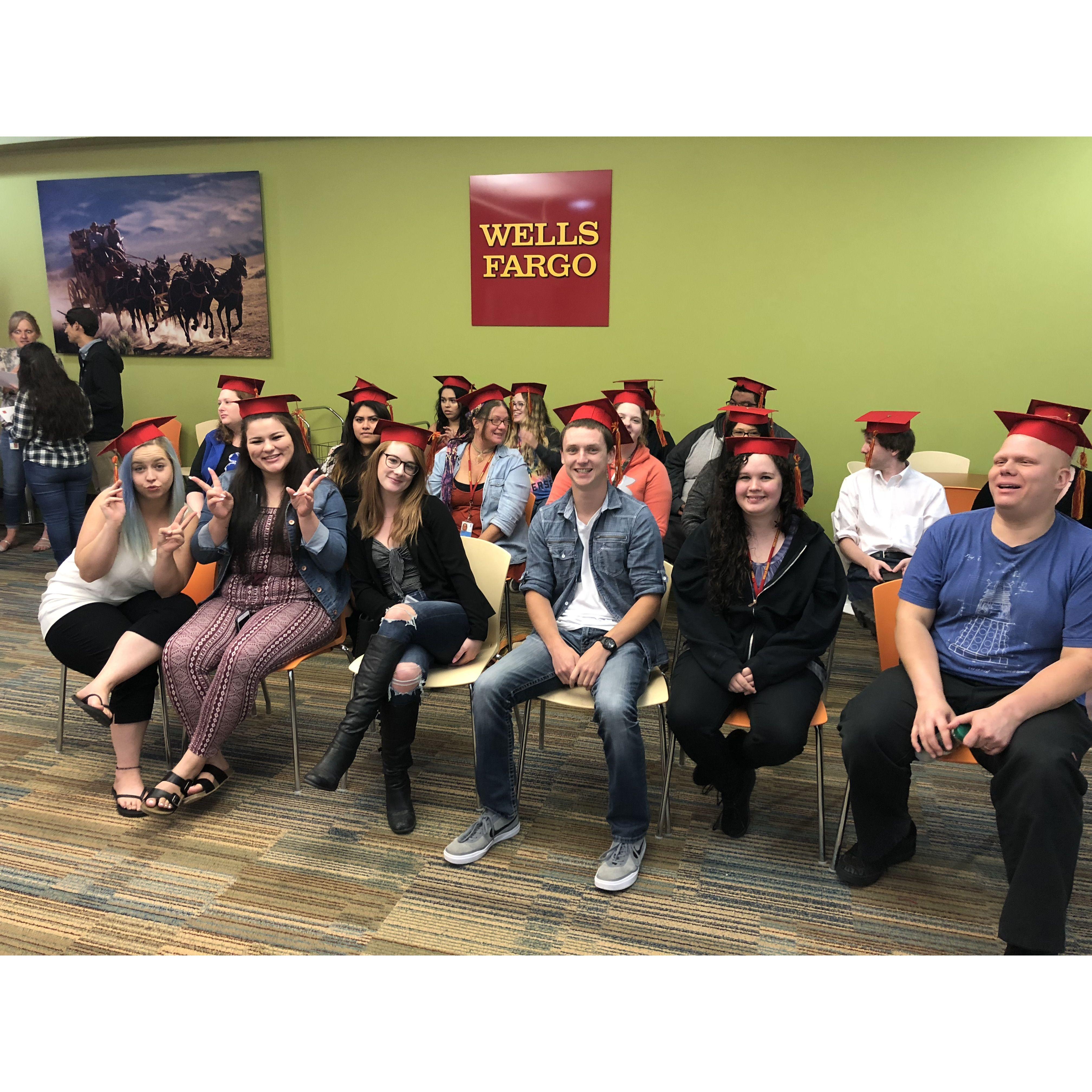 The official Wells Fargo training class. July 2018