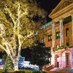 Georgetown Square for Holiday Lights