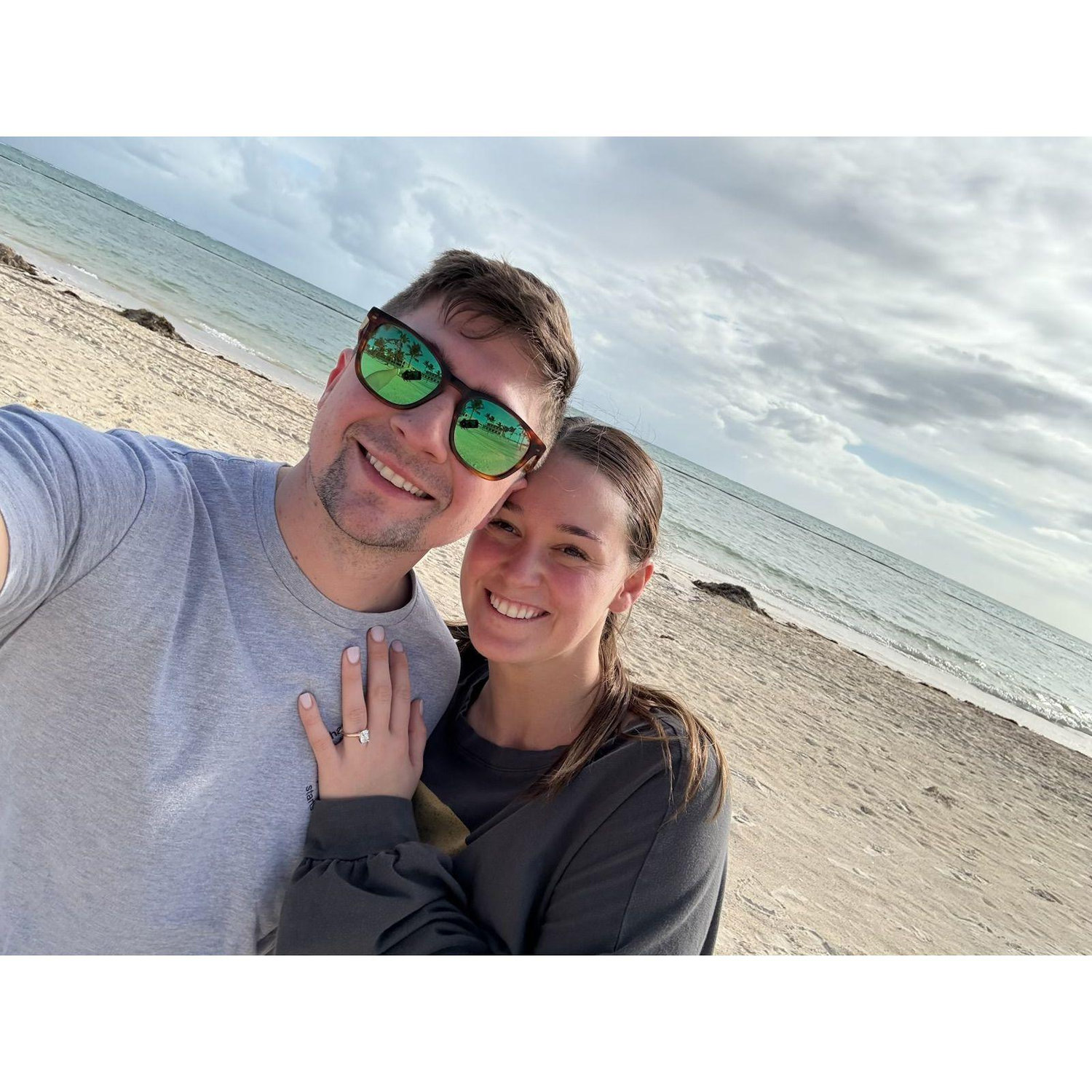 Our trip to Punta Cana right after we got engaged