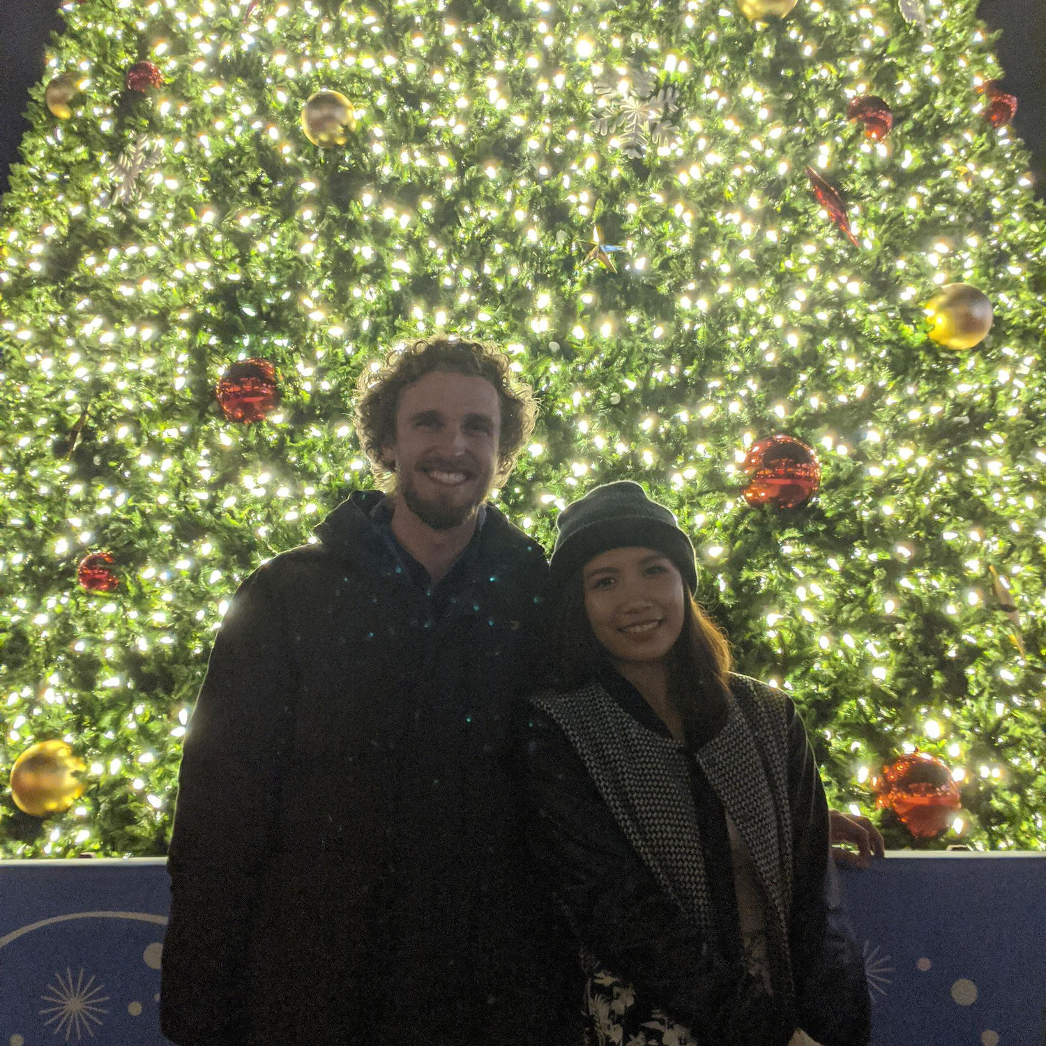 Our first date! Union Square, SF - 12/14/2019