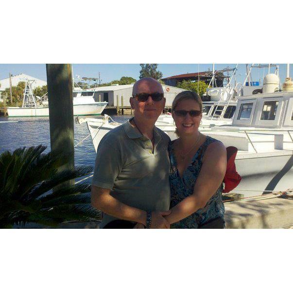 First trip together to Florida- Tarpon Springs- November, 2011
