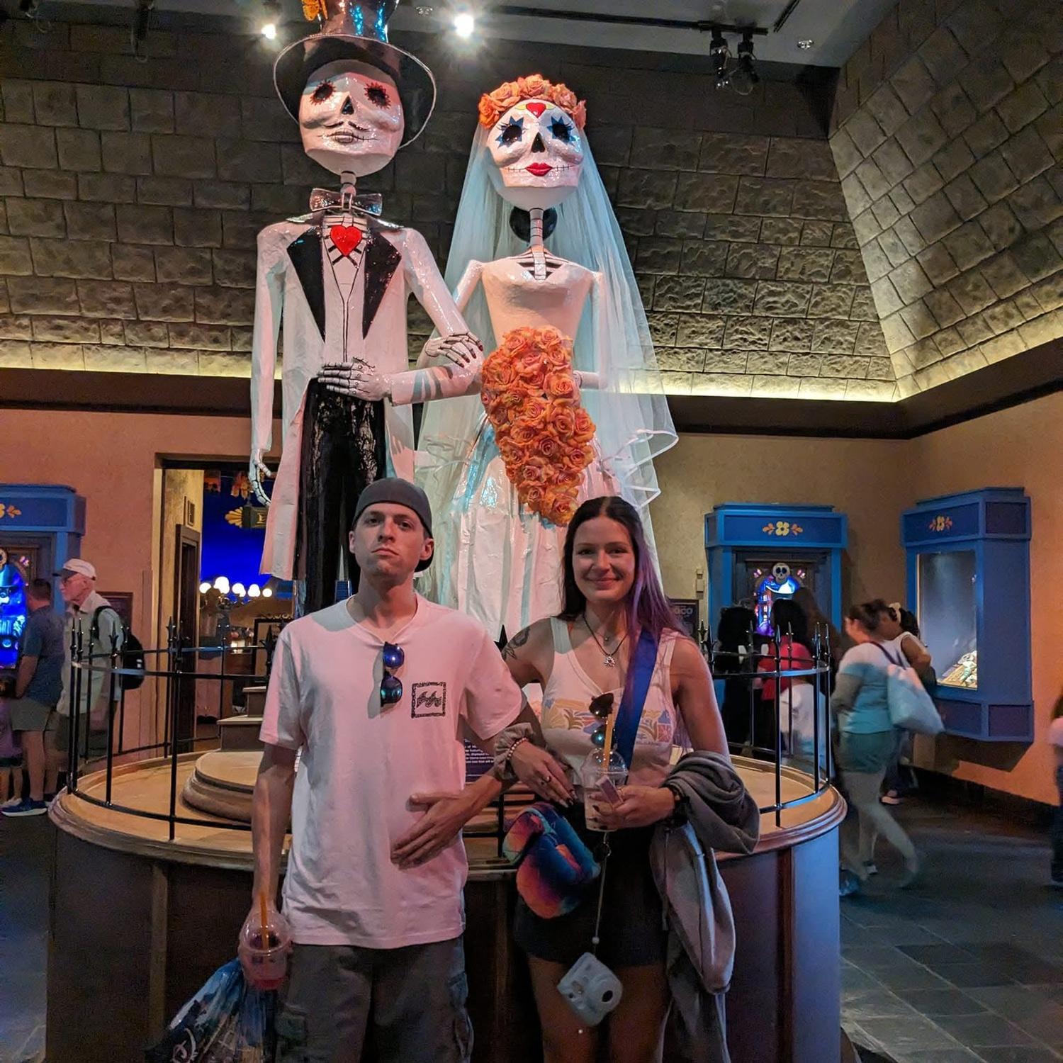 Can't tell the difference here XD  
 At Epcot