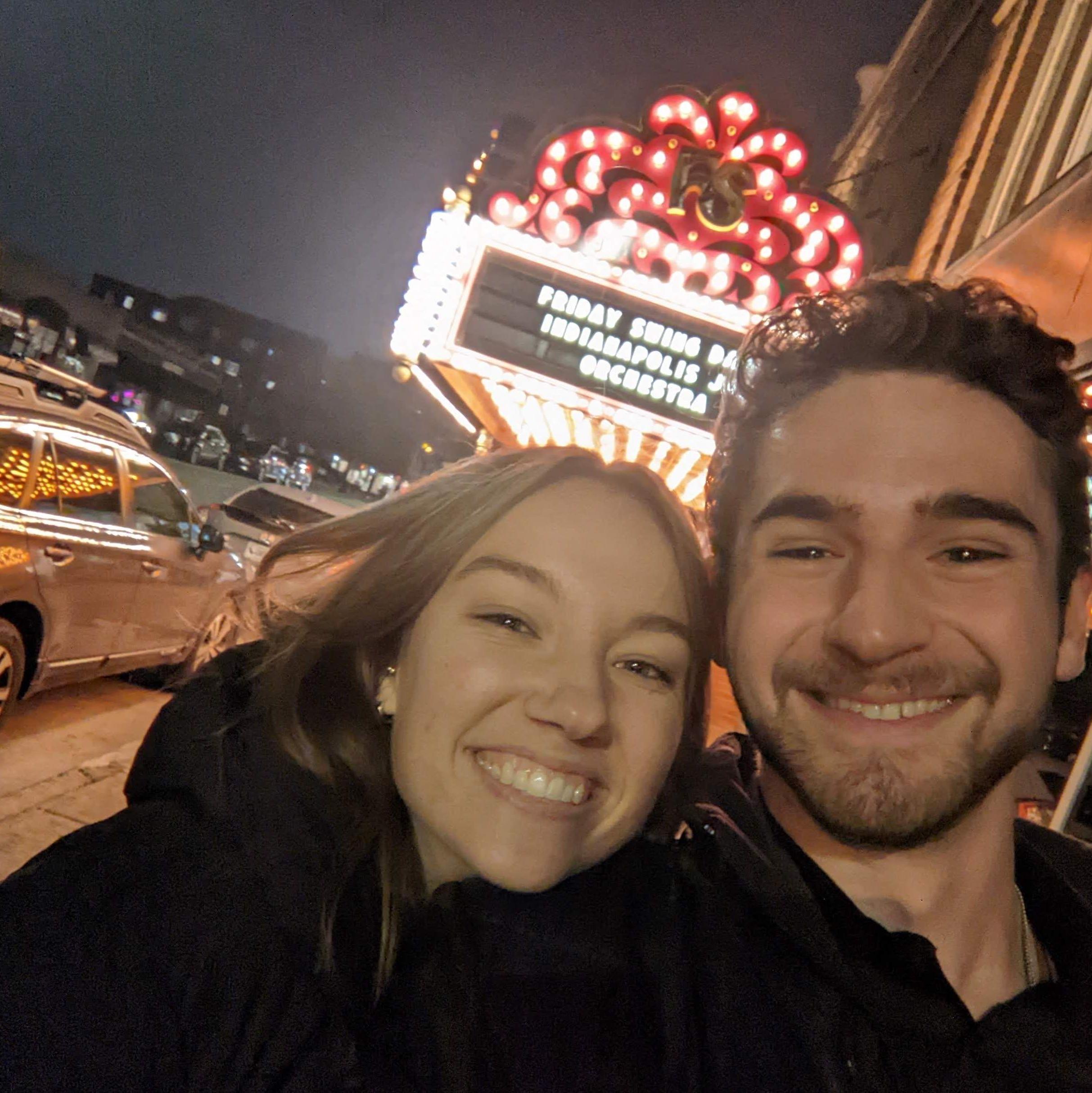 One of the best dates ever! We went to Indianapolis for swing dancing at Fountain Square Theater!