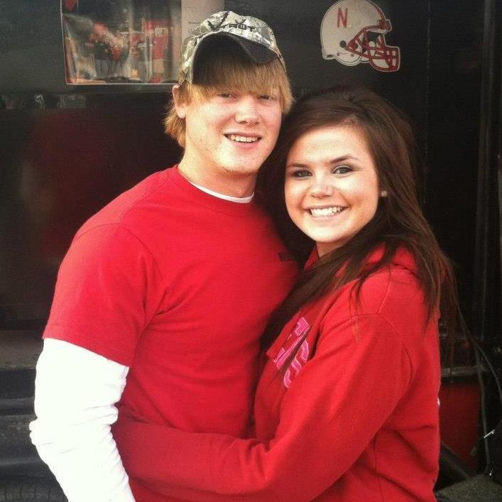 11/16/2012 - First Husker Tailgate, and also the day we officially started dating!