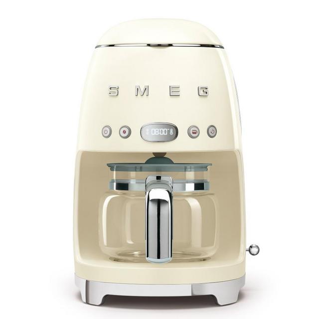 Smeg Drip Coffee Machine, Cream