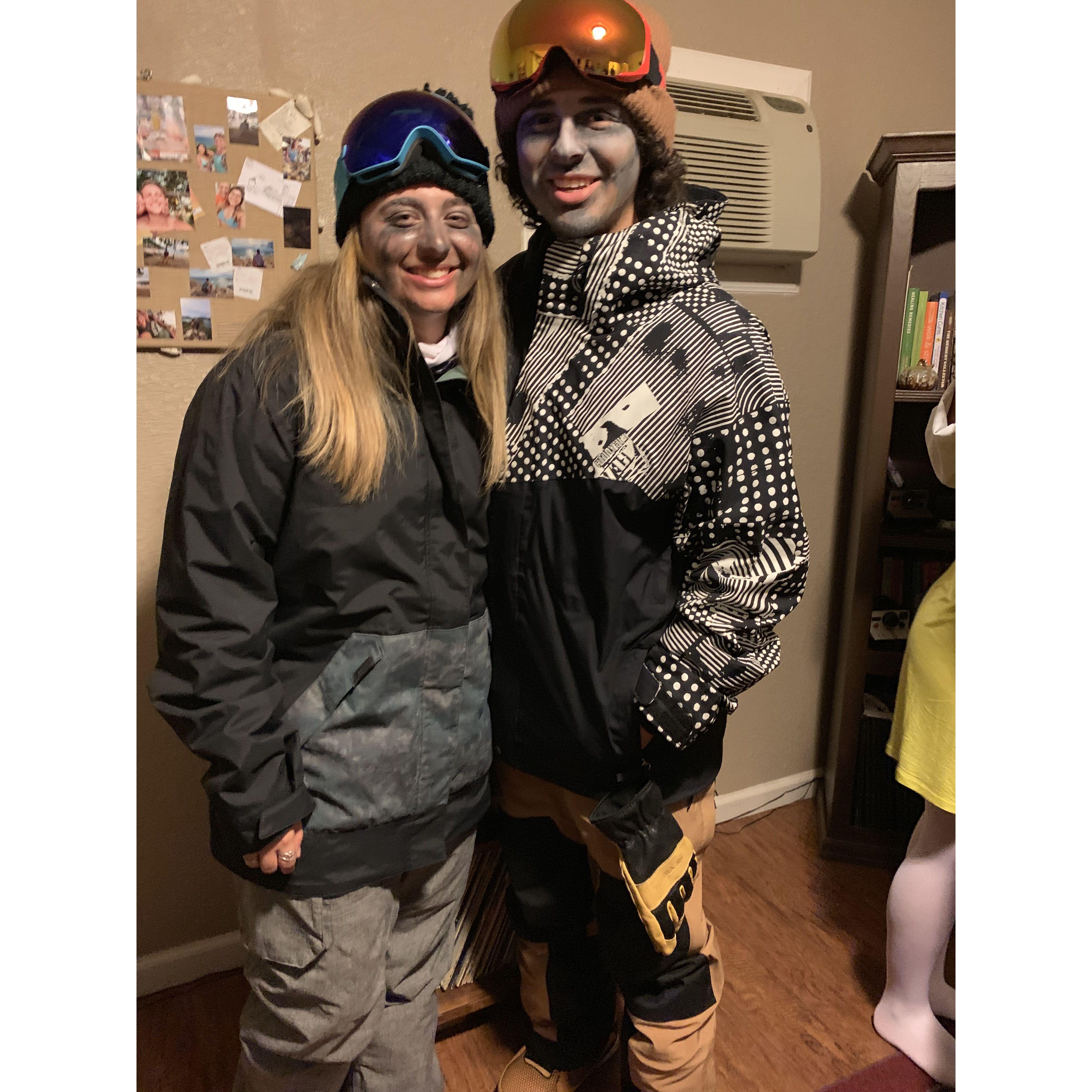 Zombie Snowboarders-Halloweeen 2019
