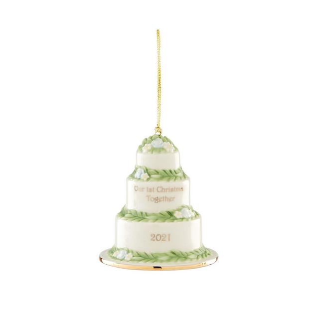 2021 Our First Christmas Together Cake Ornament