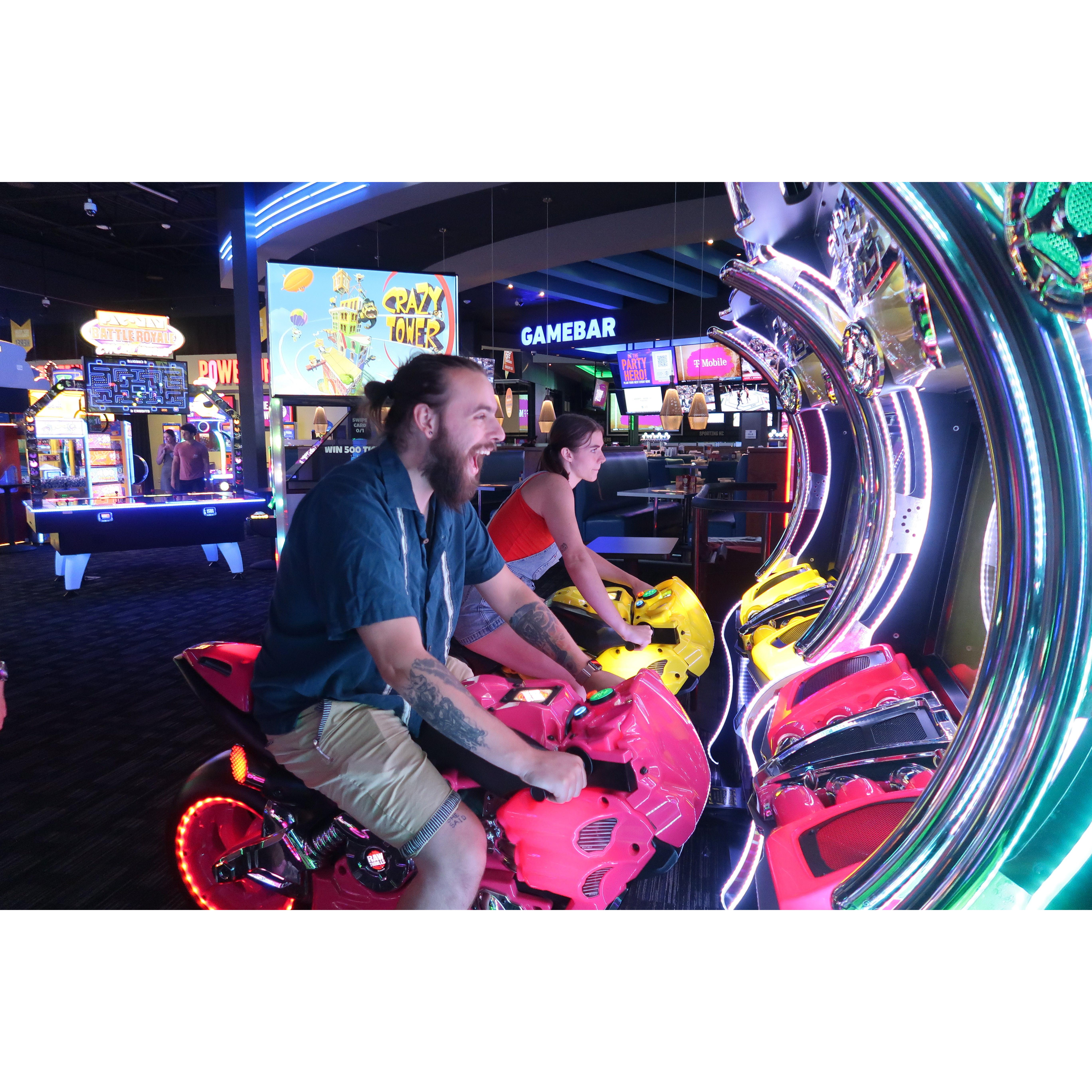 We love Dave and Busters!
