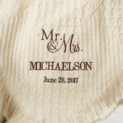 Wedded Pair Wedding & Anniversary Afghan