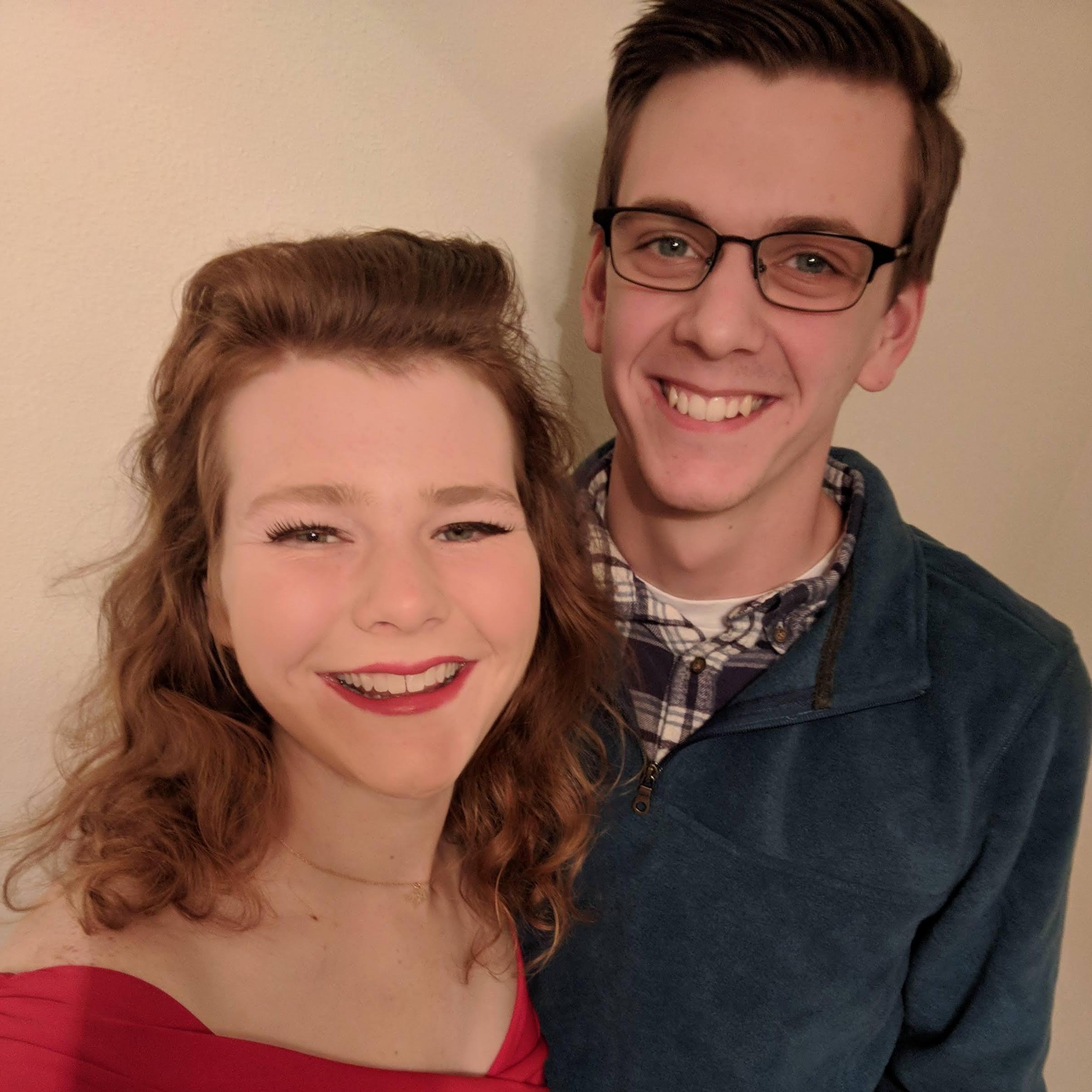 Christmas Olive Garden date, Dec. 2018