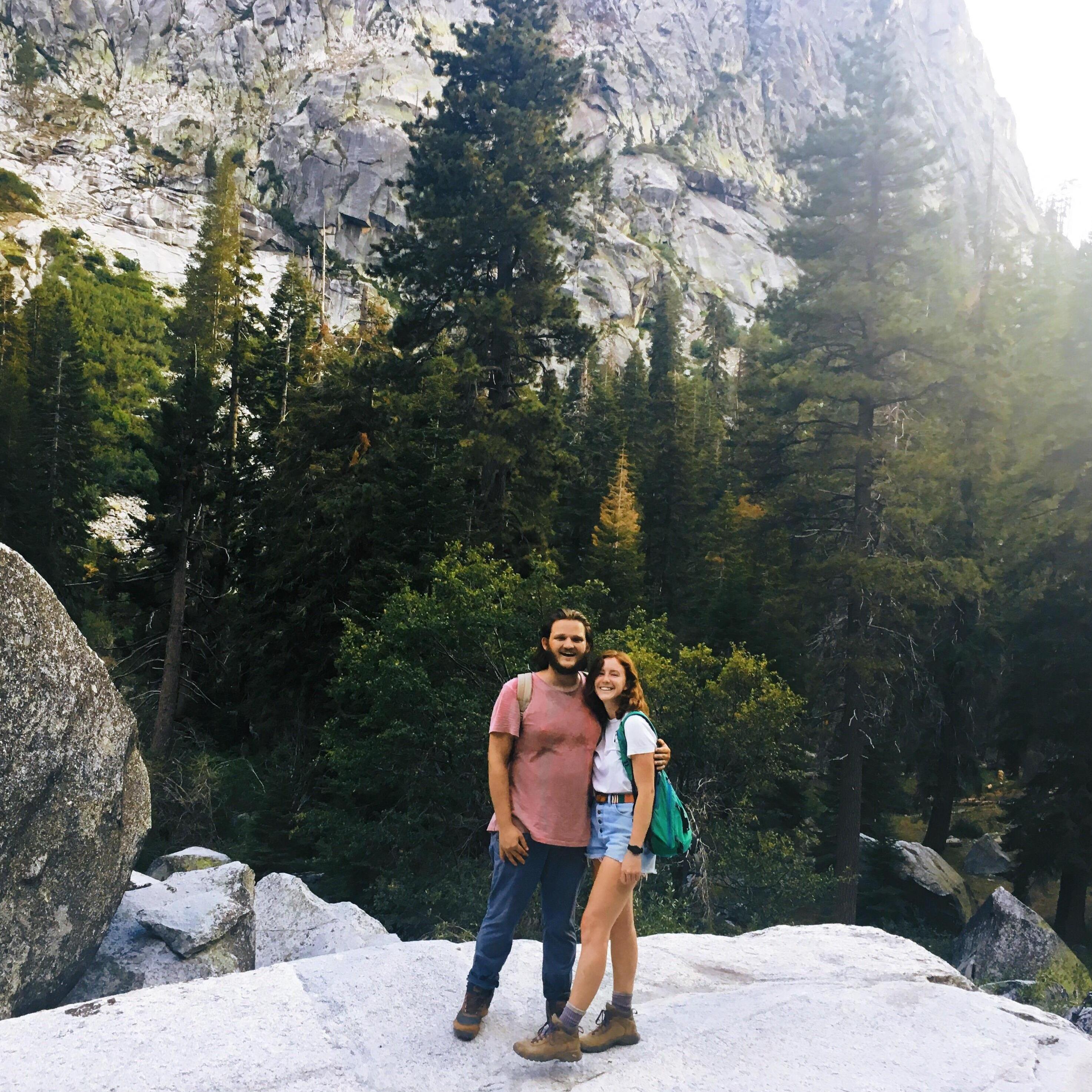 Reuniting after 2 years in Sequoia National Park