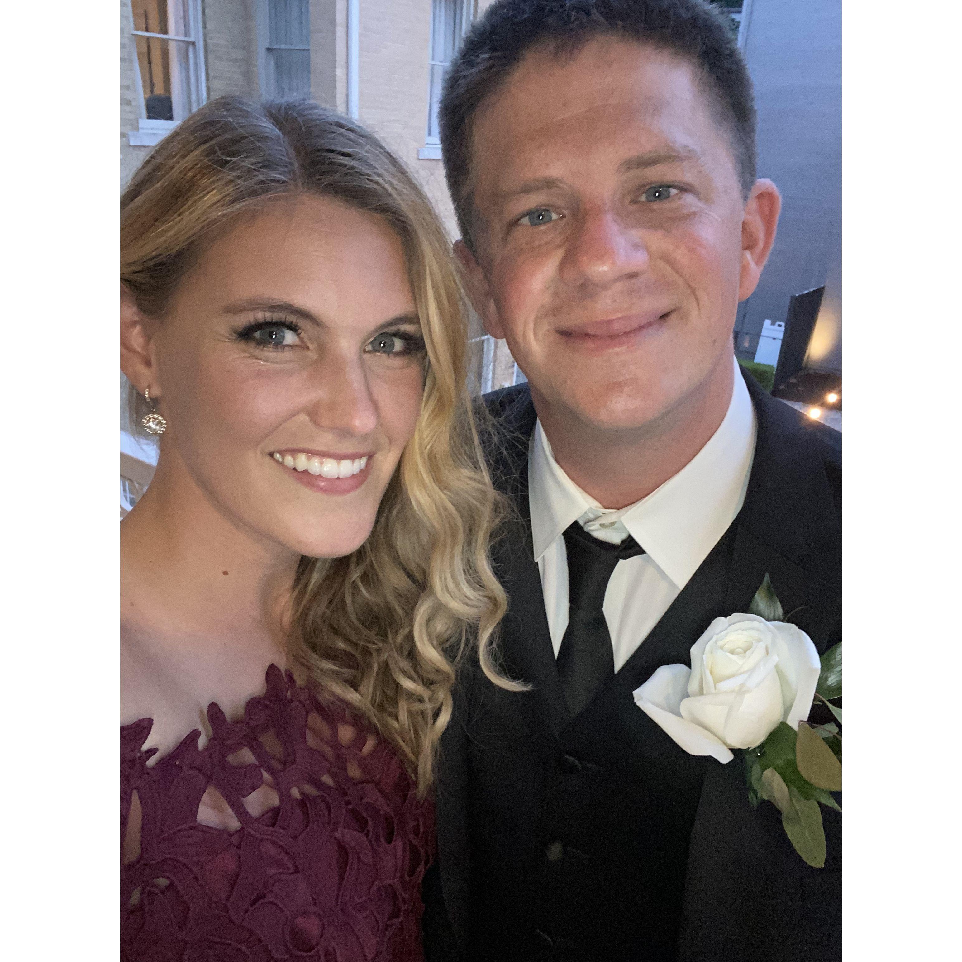 Dan and Taylor's wedding