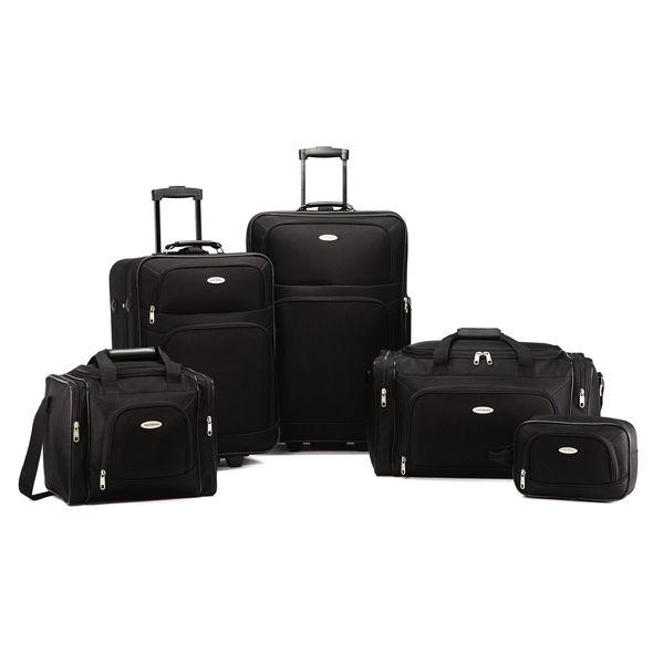 Samsonite Luggage 5pc Set - Black