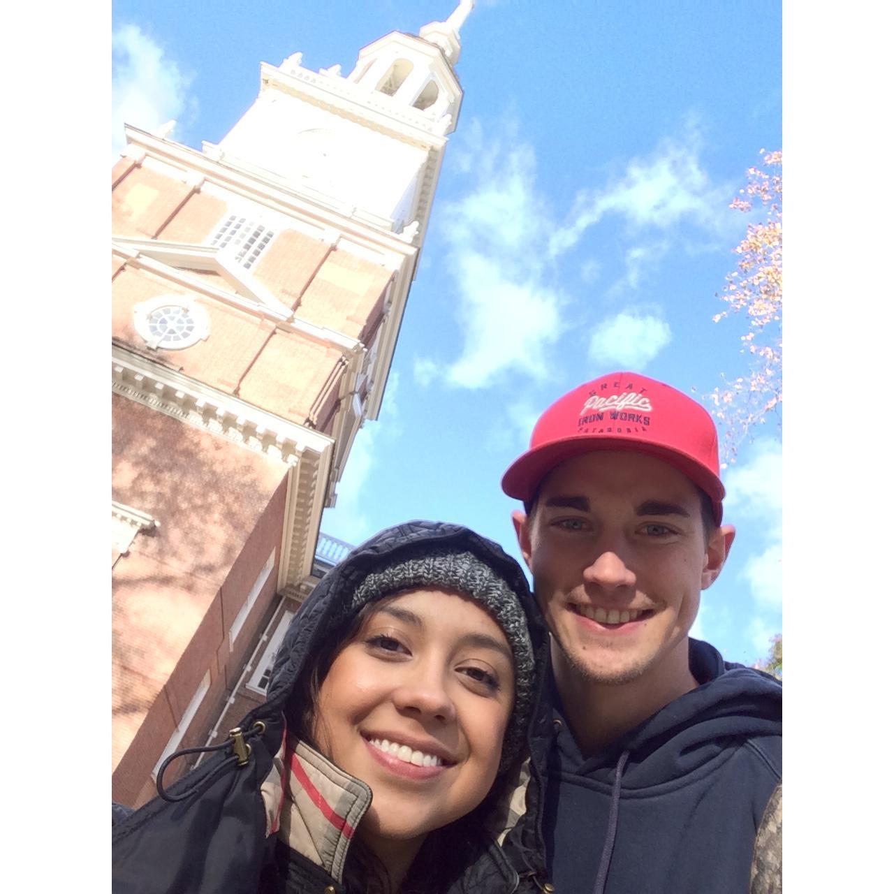 Maria's first trip to Philly | El primer viaje de Maria a Philadelphia
