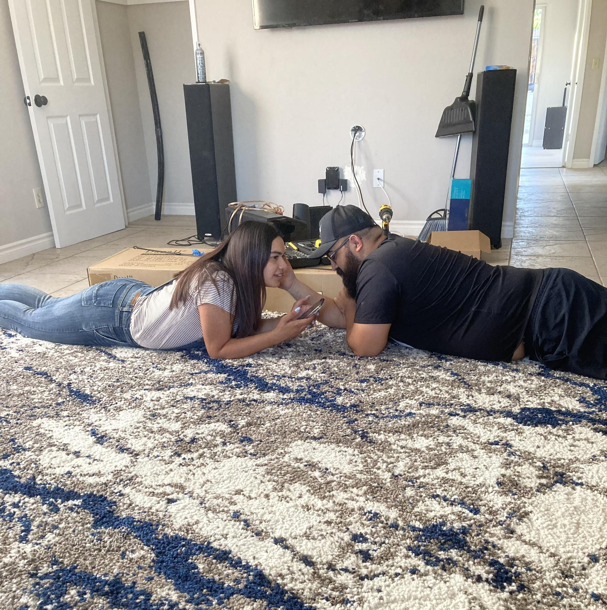 A candid from moving day.