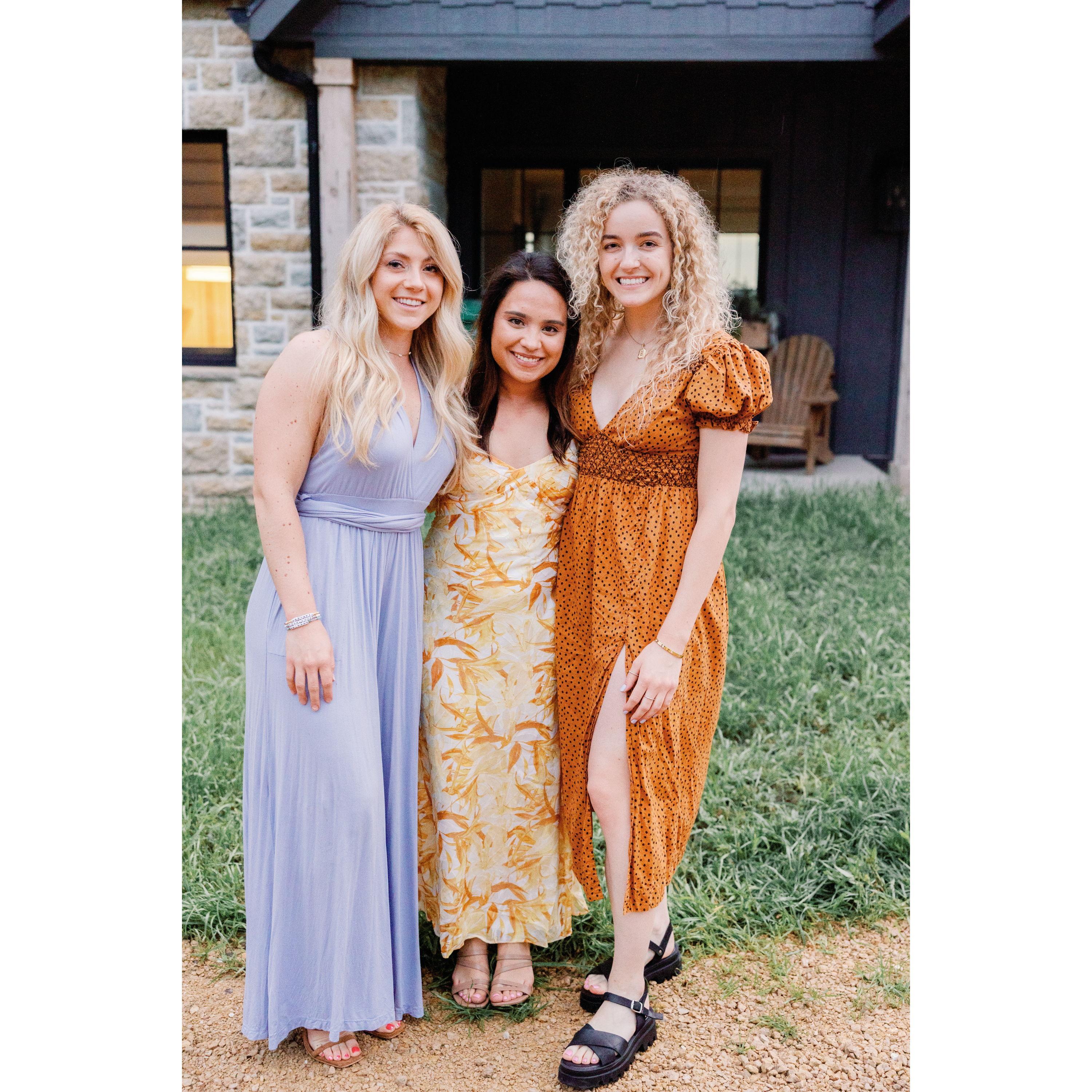 Adrienne, Tiffany and Emma