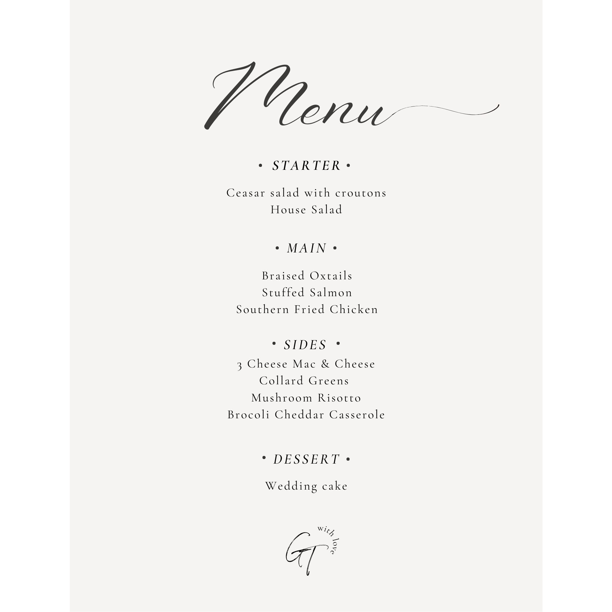The Menu