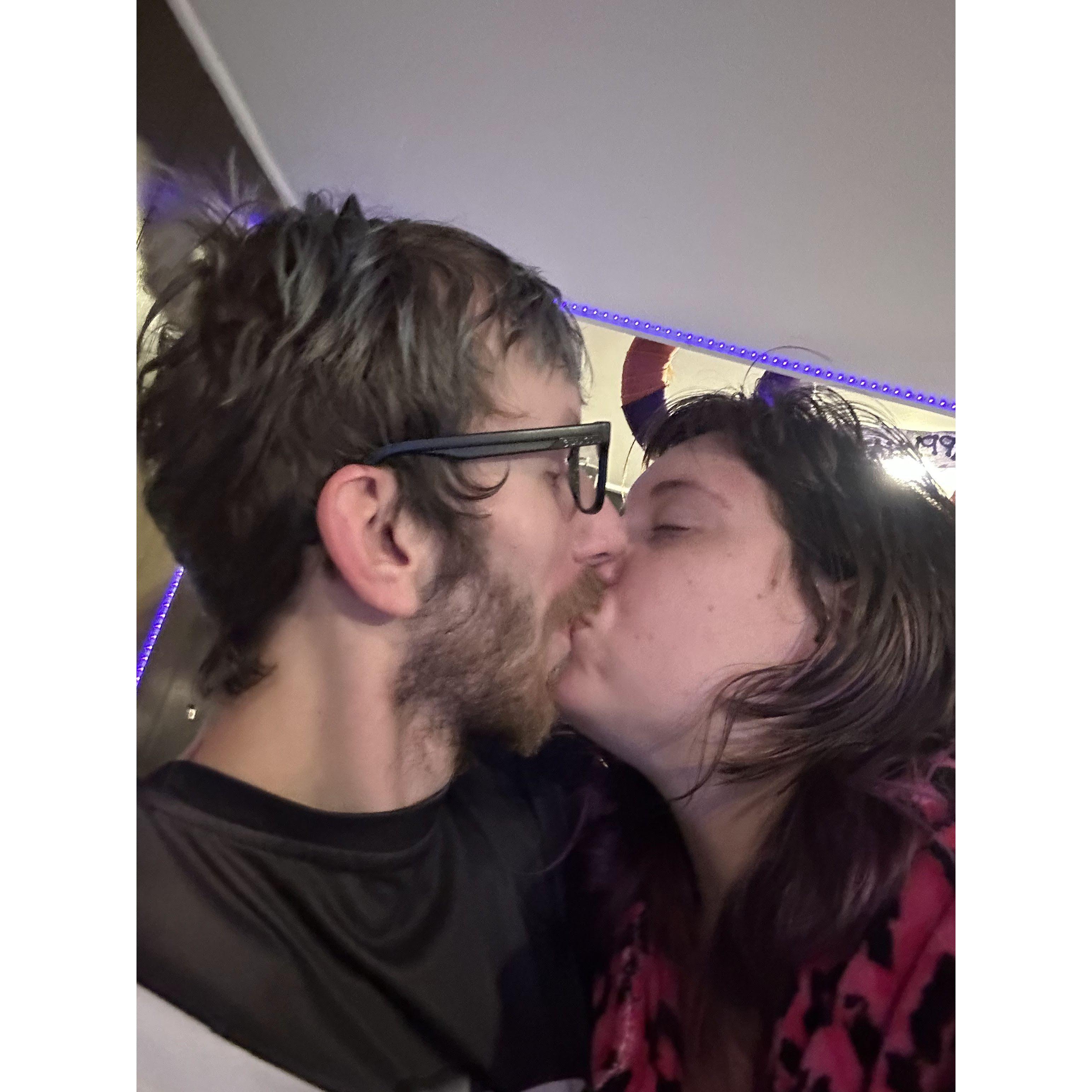 our First kiss