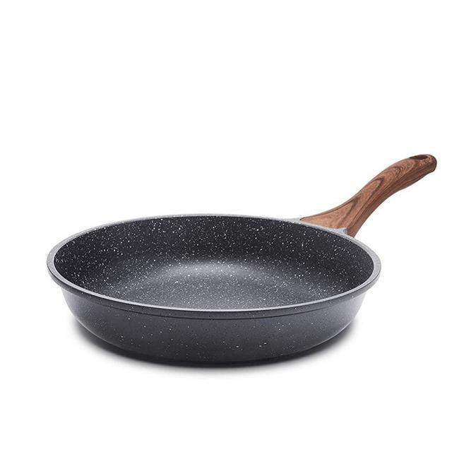 Sensarte 10-Inch Nonstick Frying Pan Skillet, Swiss Granite Coating Omelette Pan, Healthy Stone Cookware Chef's Pan, PFOA Free