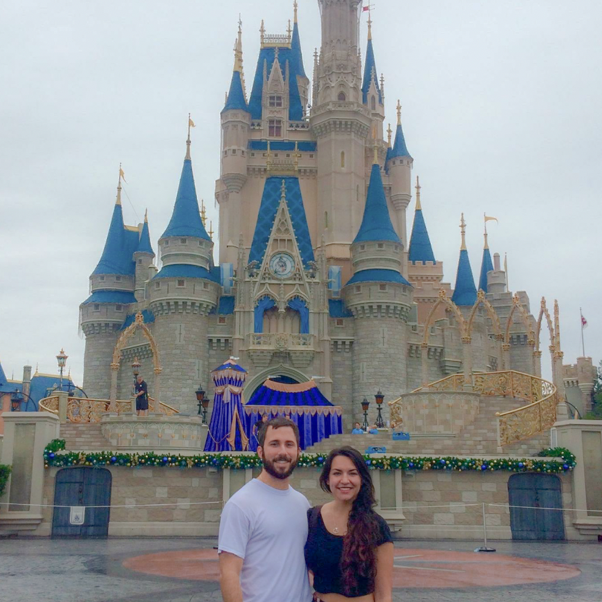 Our first trip to Magic Kingdom together!