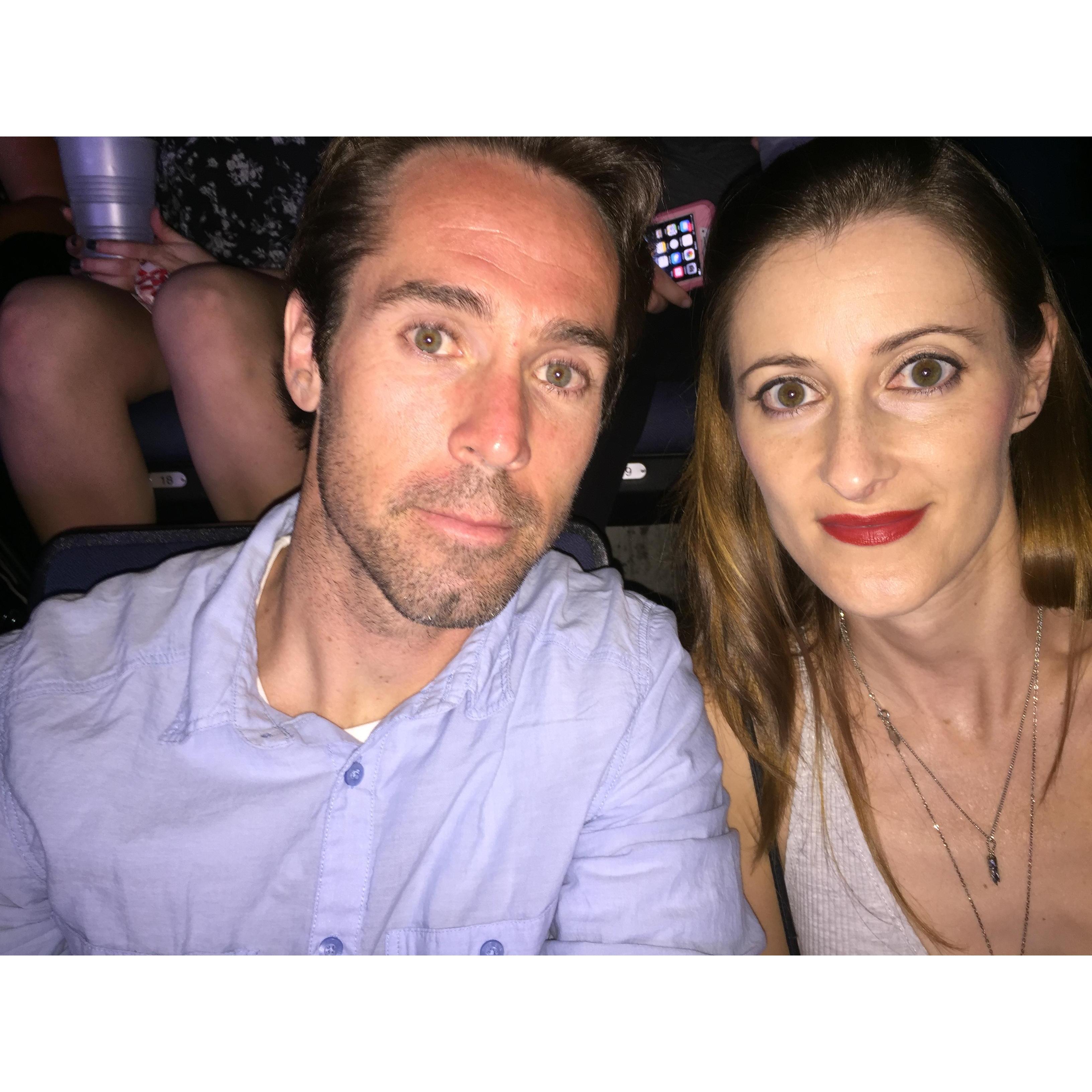 This picture was taken at a Tom Petty concert in Florida. Joe surprised me with tickets! As some of you know, Tom Petty is my favorite artist.