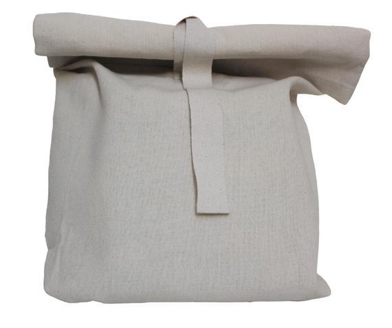 Reusable organic cotton bread bag