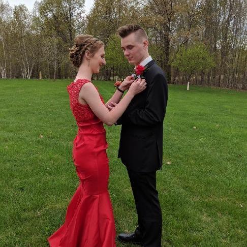 our first prom
