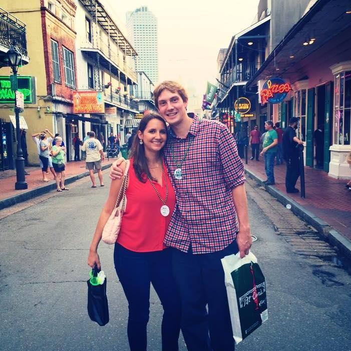 Stephen's first trip to NOLA.