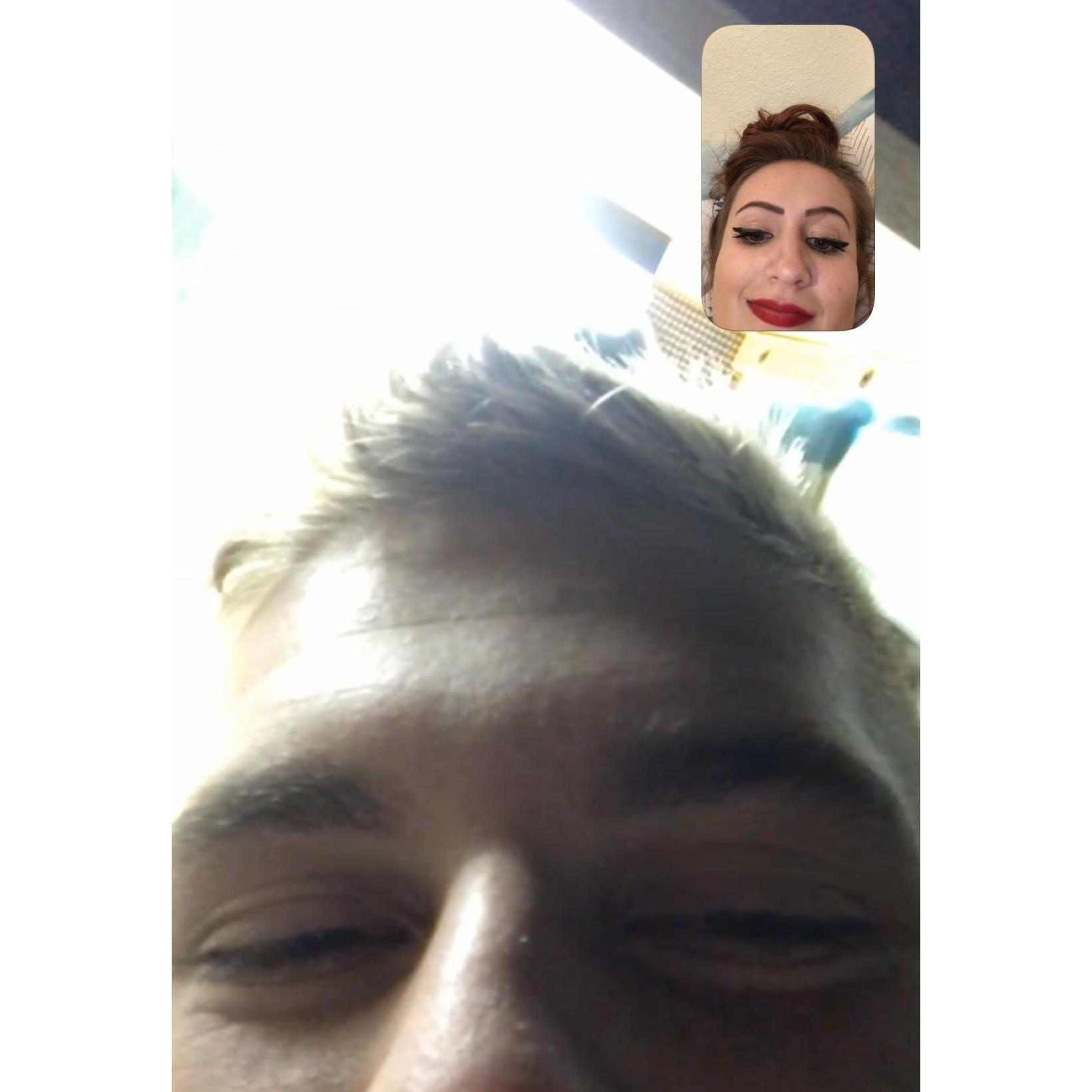One of many FaceTime calls! Halloween 2019