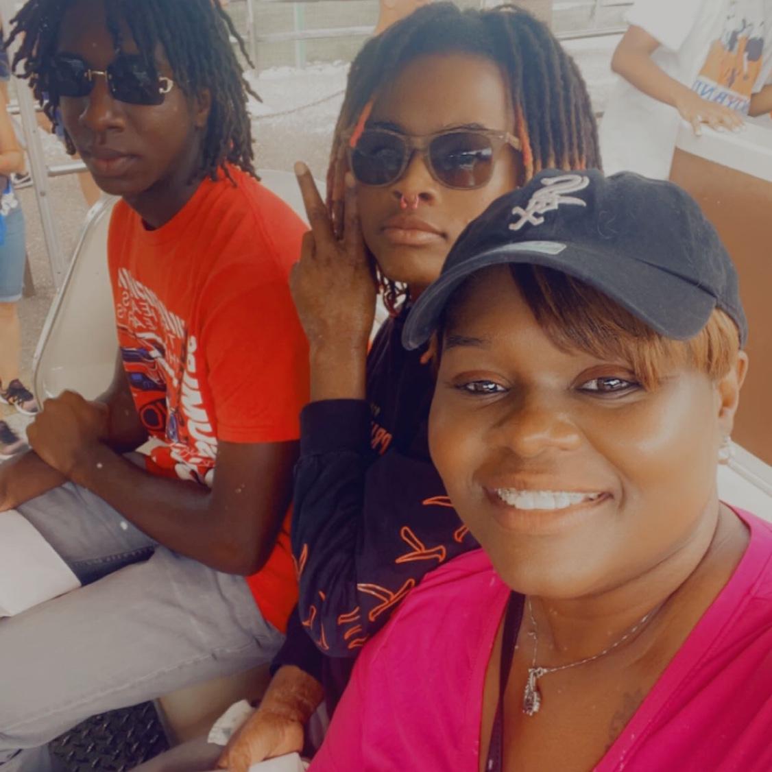 “A fun-filled trip to Busch Gardens with my daughter and JR, my fiancé’s son! 🌟💖 Nothing makes me happier than seeing them laugh, enjoy the rides, and make memories together. I feel so blessed to share these special moments as we continue building our blended family full of love, joy, and laughter.