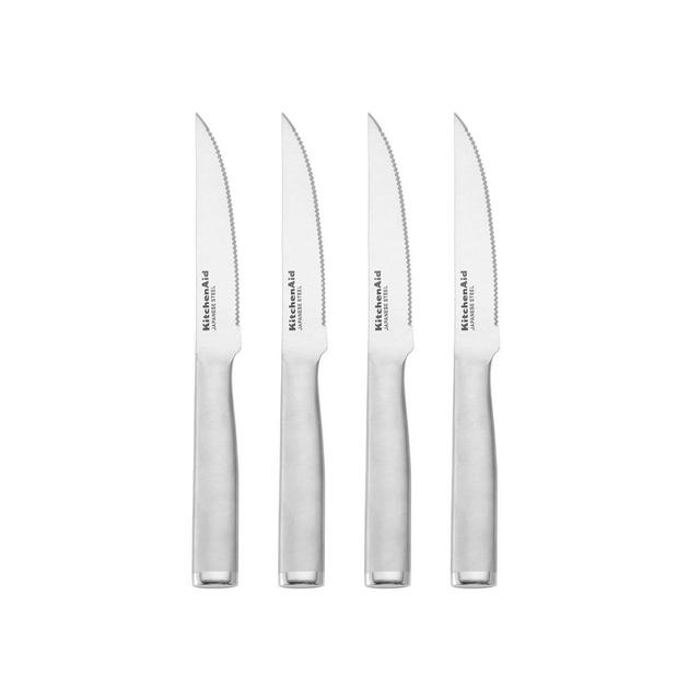 KitchenAid 4-Pc. 4.5 Stainless Steel Steak Knife Set - Macy's