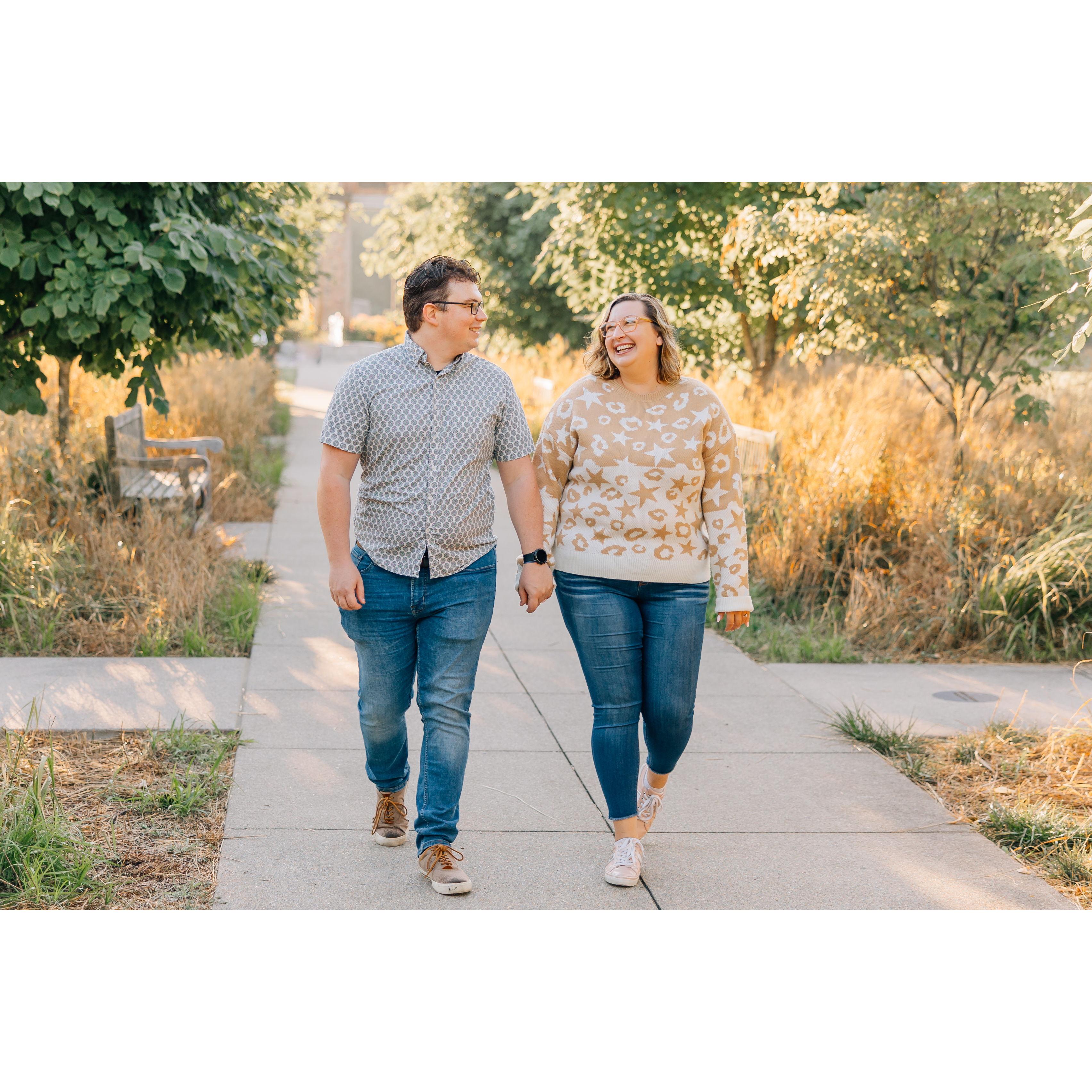 Walking into our future
