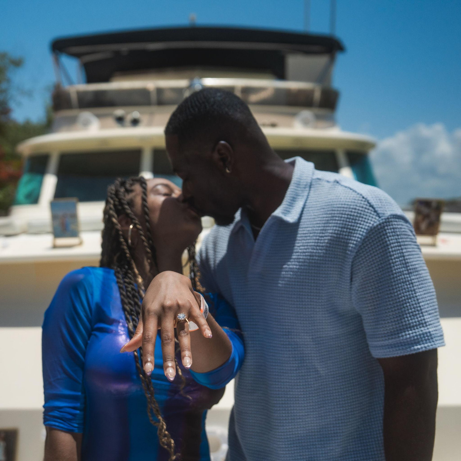 She said Yes!