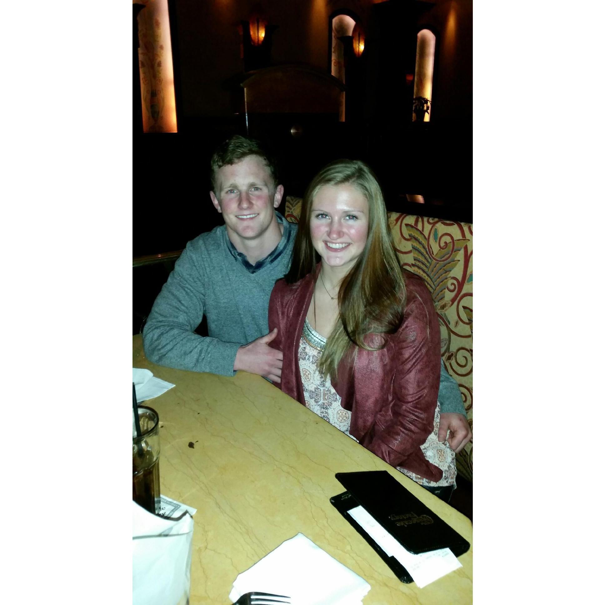 Out to dinner!