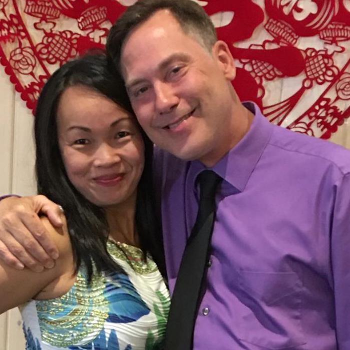 At a wedding in Phoenix