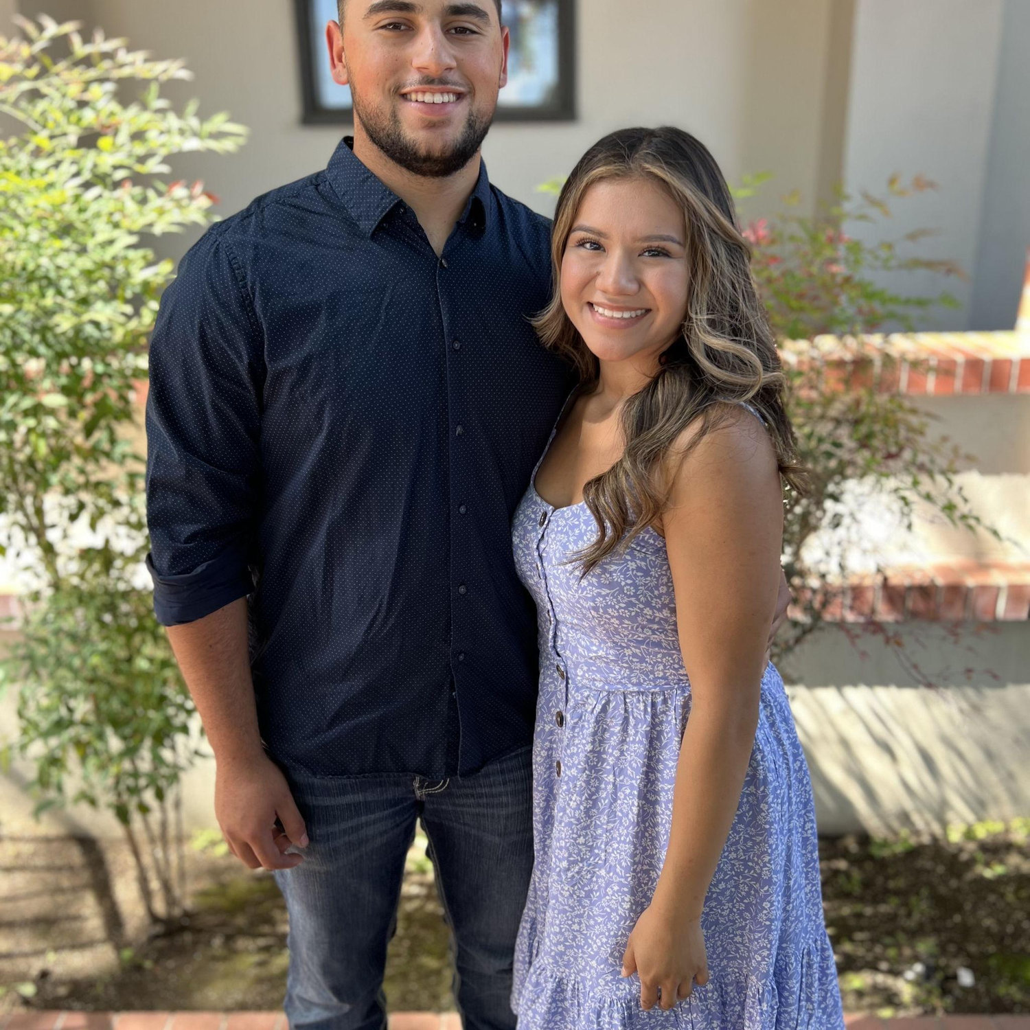 First time going to mass together