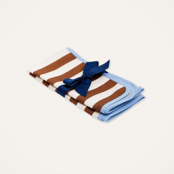 La DoubleJ - Riviera Cioccolato Napkins (Set of 2 | $30 each)