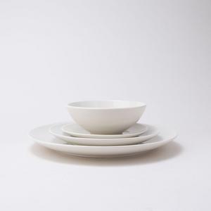 Damek White Dinnerware Set