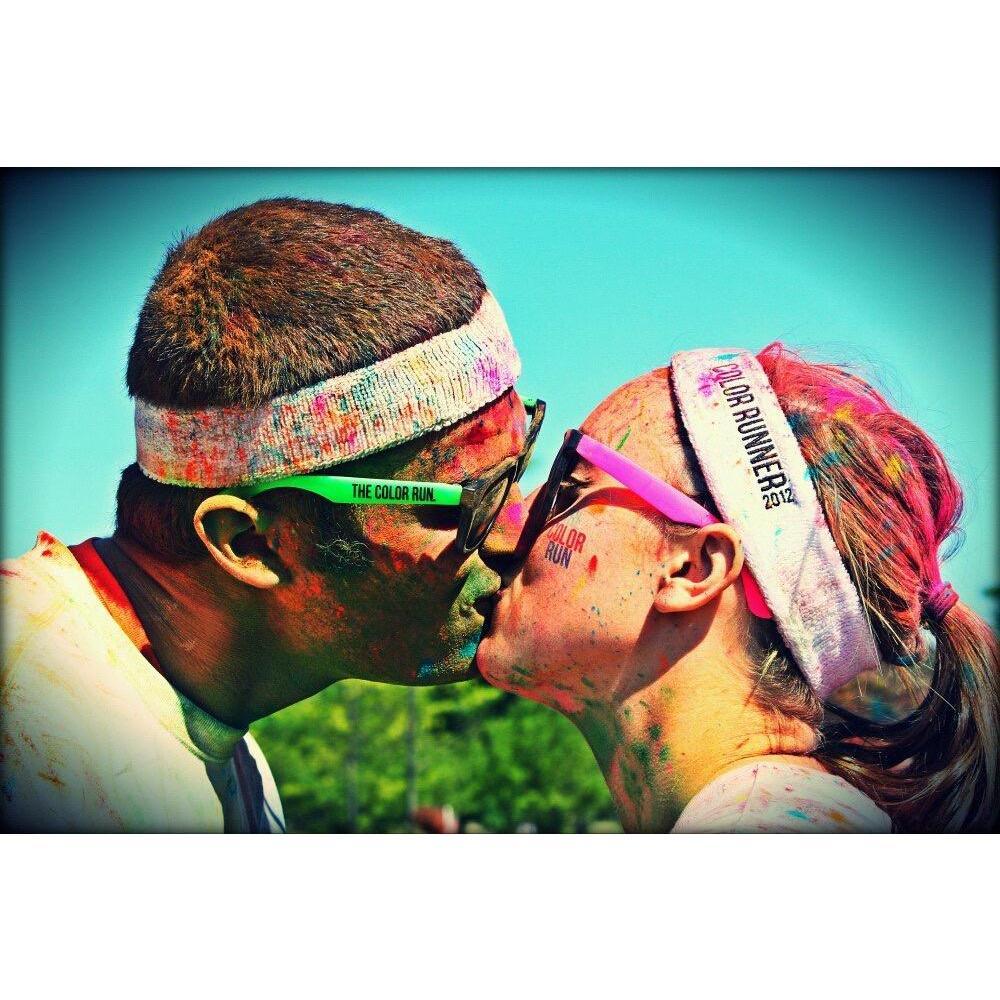 The Color Run in June 2012 was first time we were in Chicago together, 8yrs later we live there :)