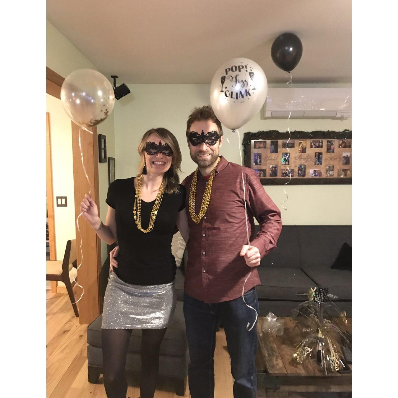 NYE! We made it till 10pm :) 