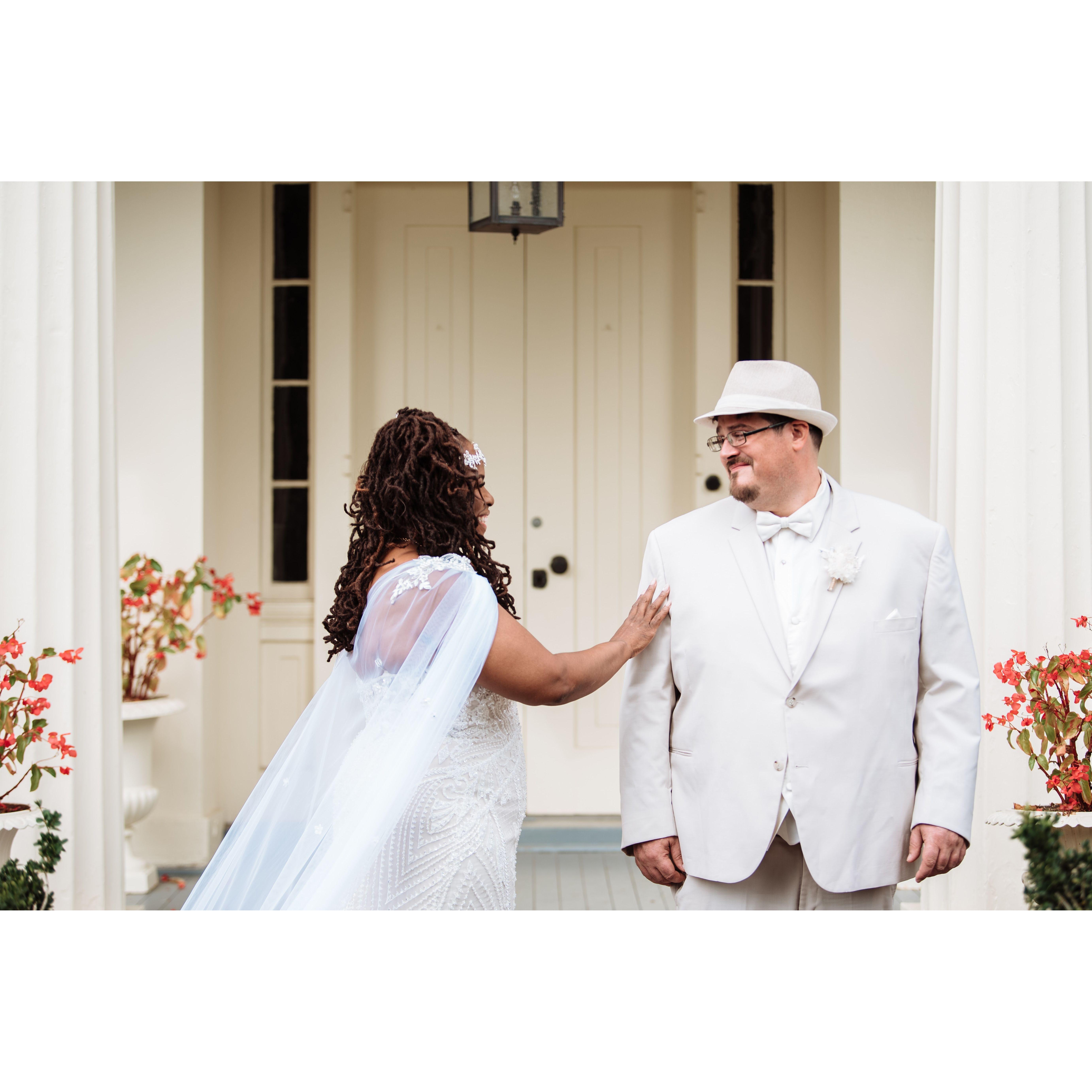 Bride & Groom's "First Look"