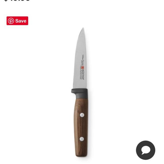 William Sonoma Urban Farmer Pairing knife