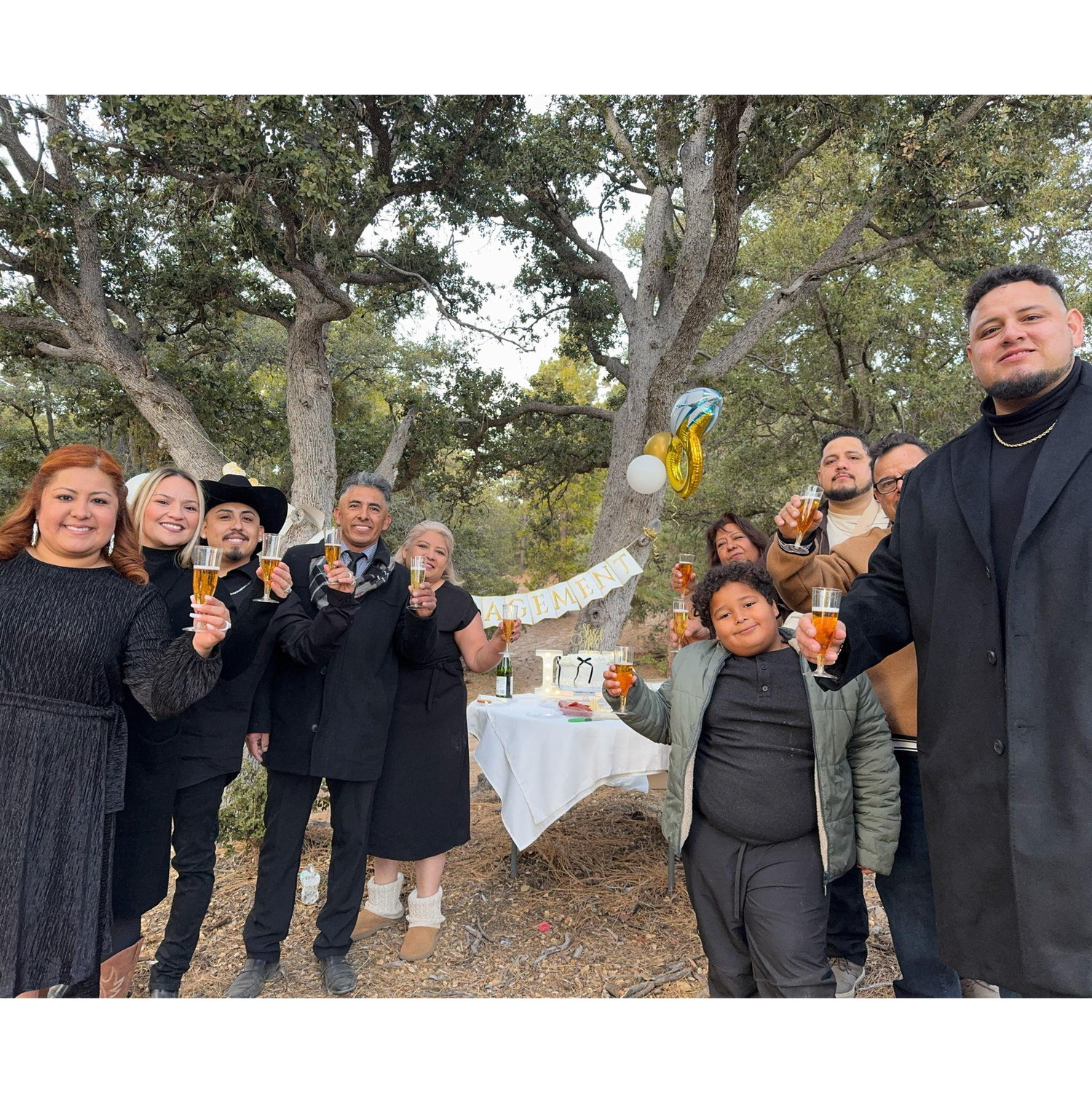 Our Proposal with our Family 12.23.24
