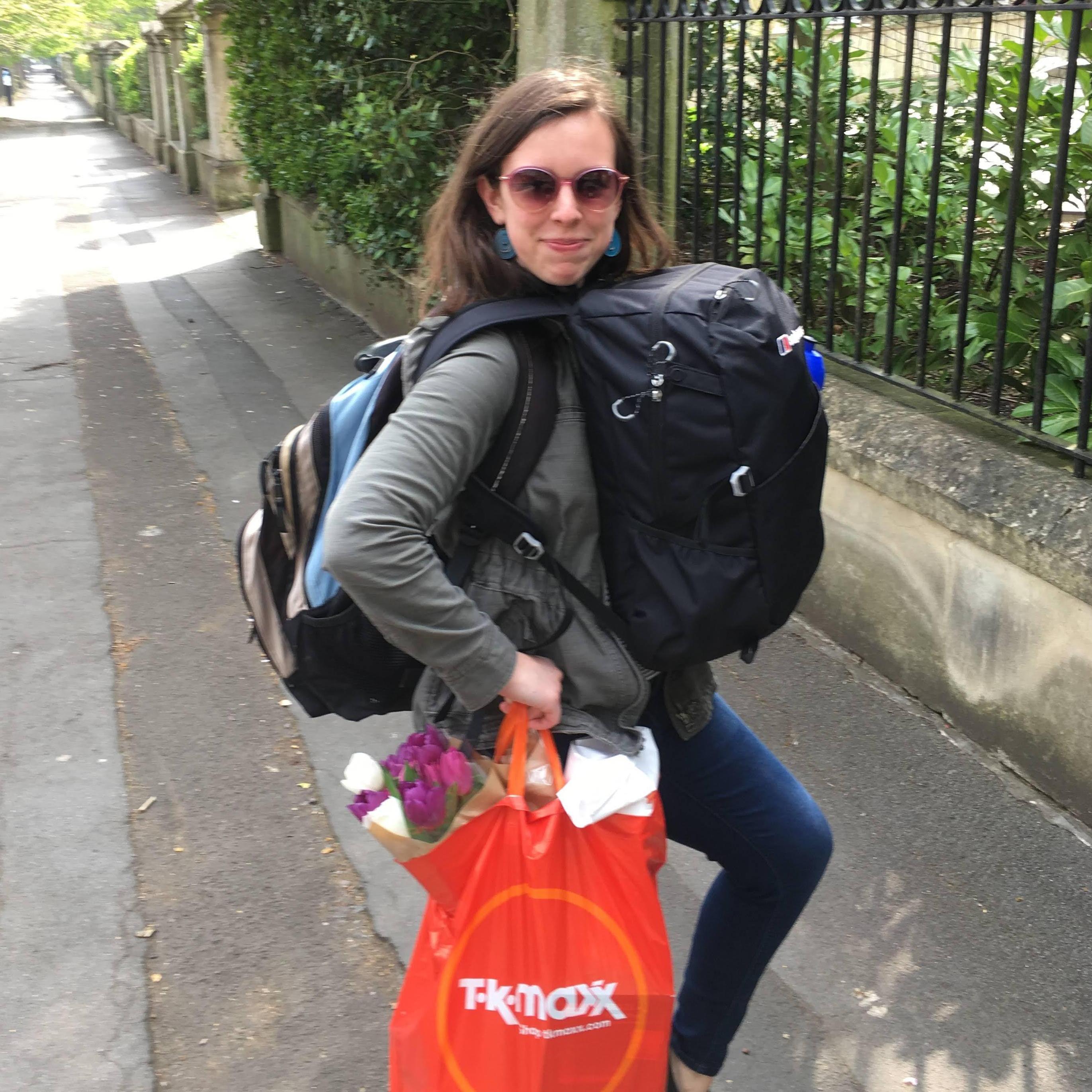 Long distance=lots of traveling in style! (Bath, England, 2019)