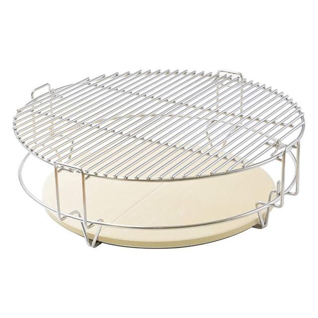 only fire Cooking System Fit for Large Big Green Egg, Kamado Joe Classic, Large Grill Dome, and Other Kamado Grill