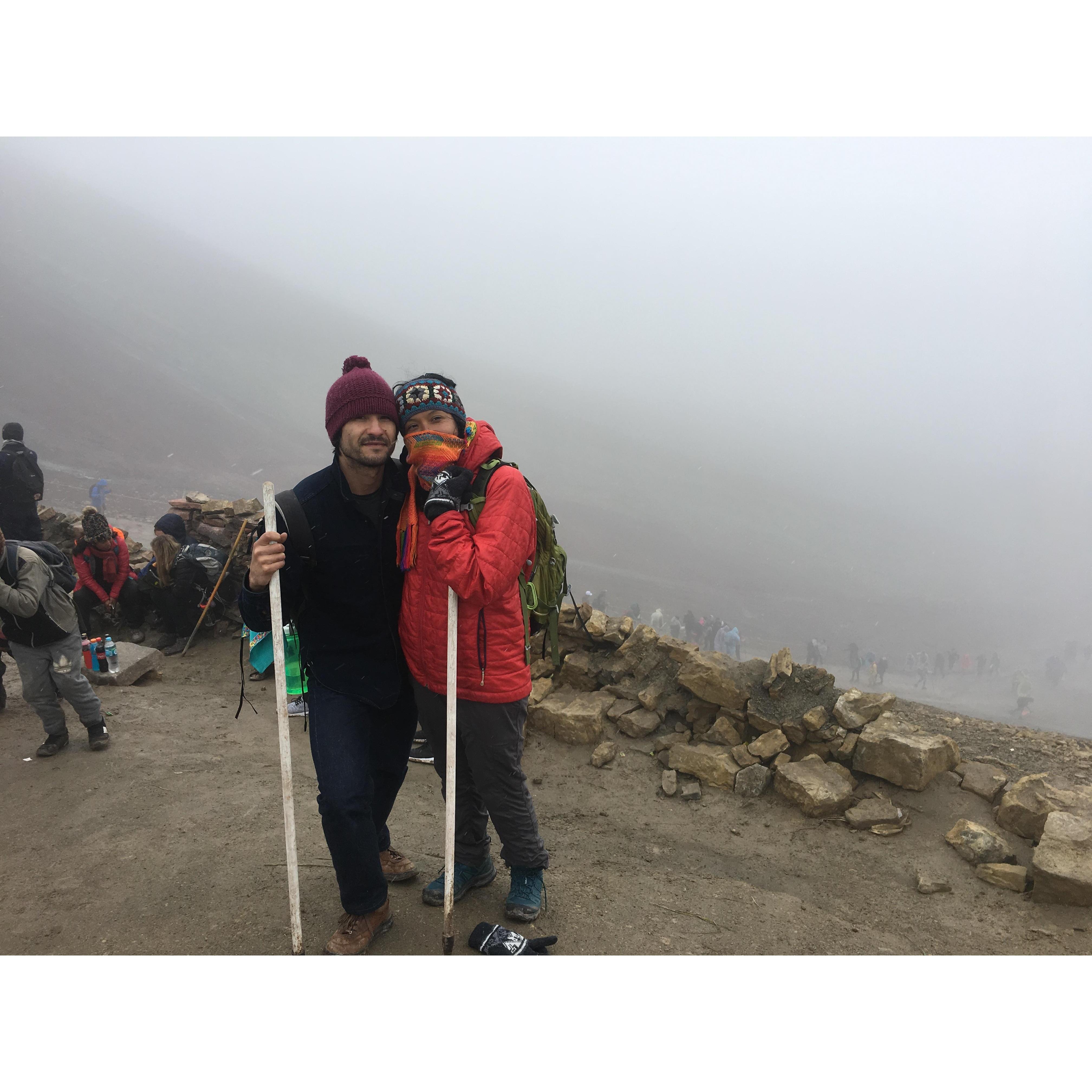 Hiking the Rainbow Mountains in the Andes, Peru